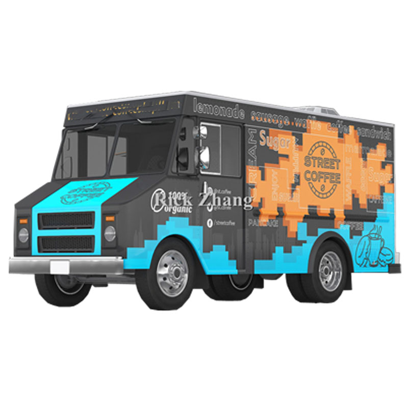 Coffee Tea Vendor - Mobiele elektrische voertuig Food Truck Catering