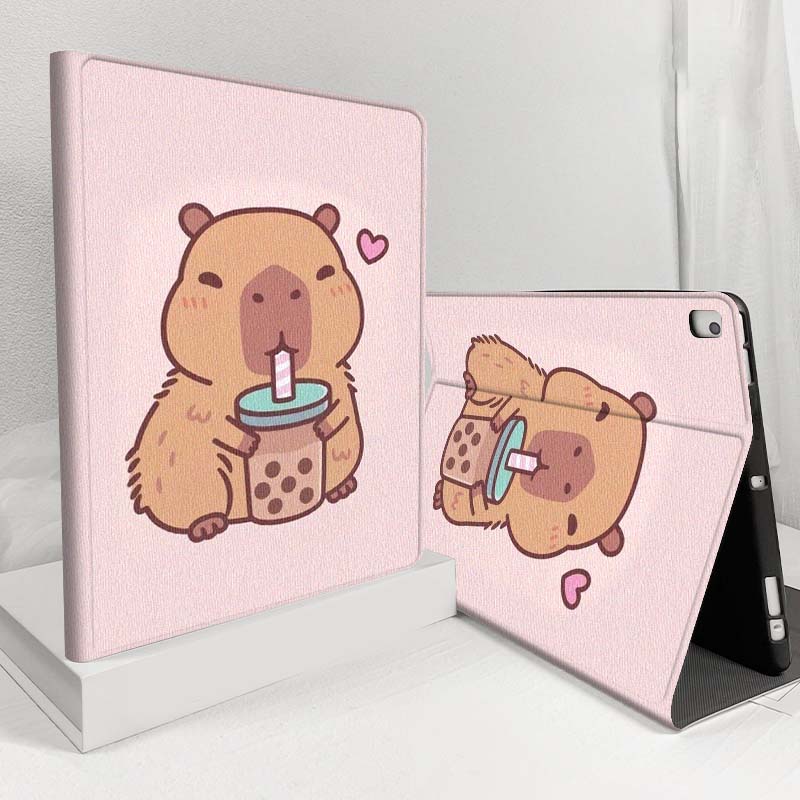 Coffee Plus Tea - Cartoon Capibara Bubble Thee Voor Samsung