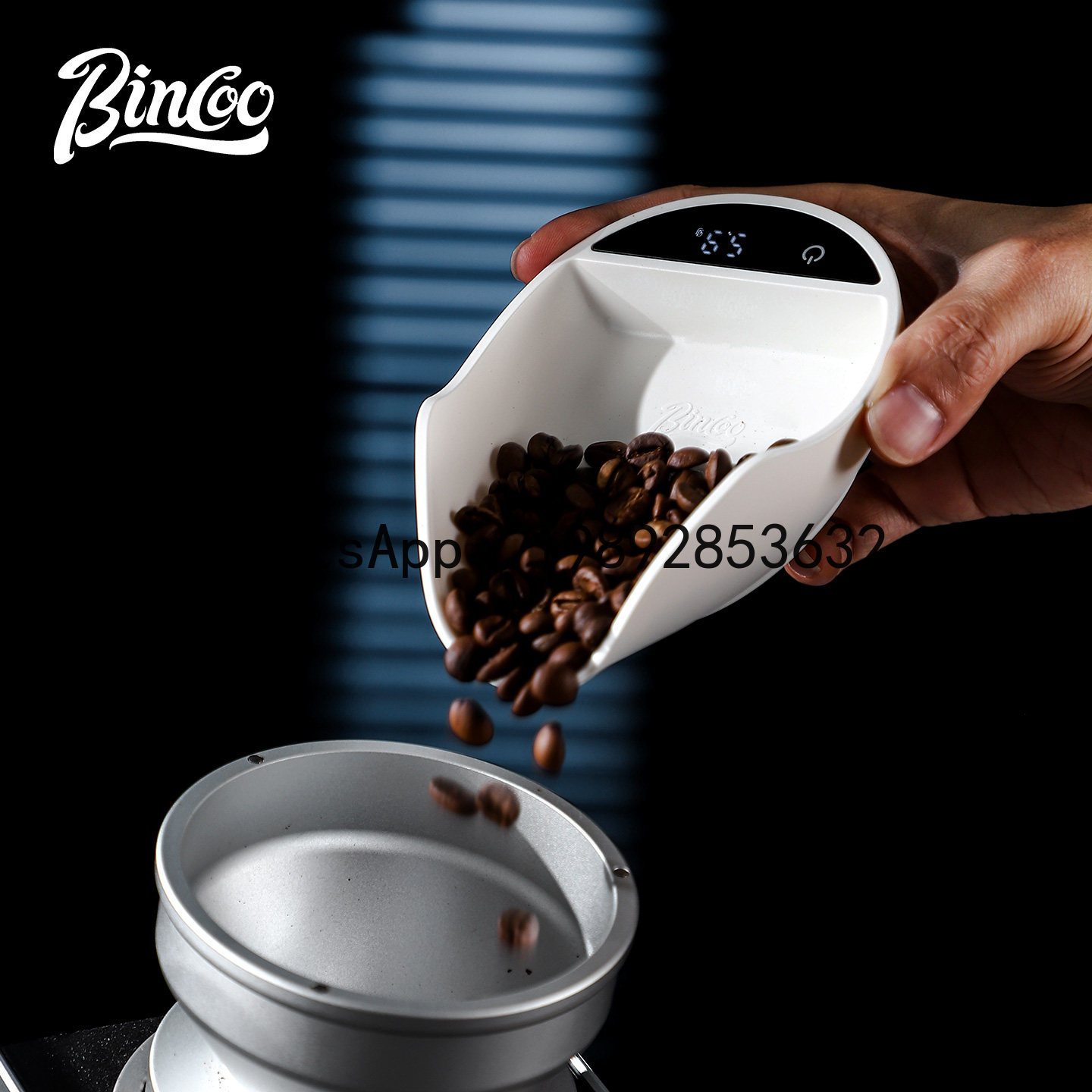 Coffee Bean Scale - XL koffie elektronische weegschaal bonenplaat Italiaanse