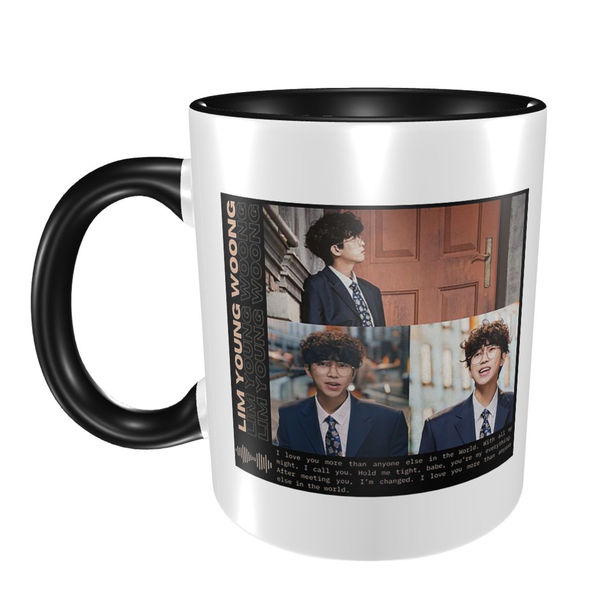 Young Tea Coffee - Lim Young Woong Geïnspireerde Collage Mok