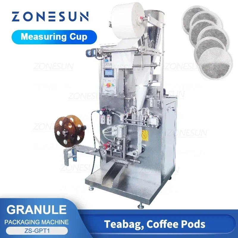 Coffee Tea Bean Leaf - ZONESUN ZS-GPT1 Automatische theezakje vul- en