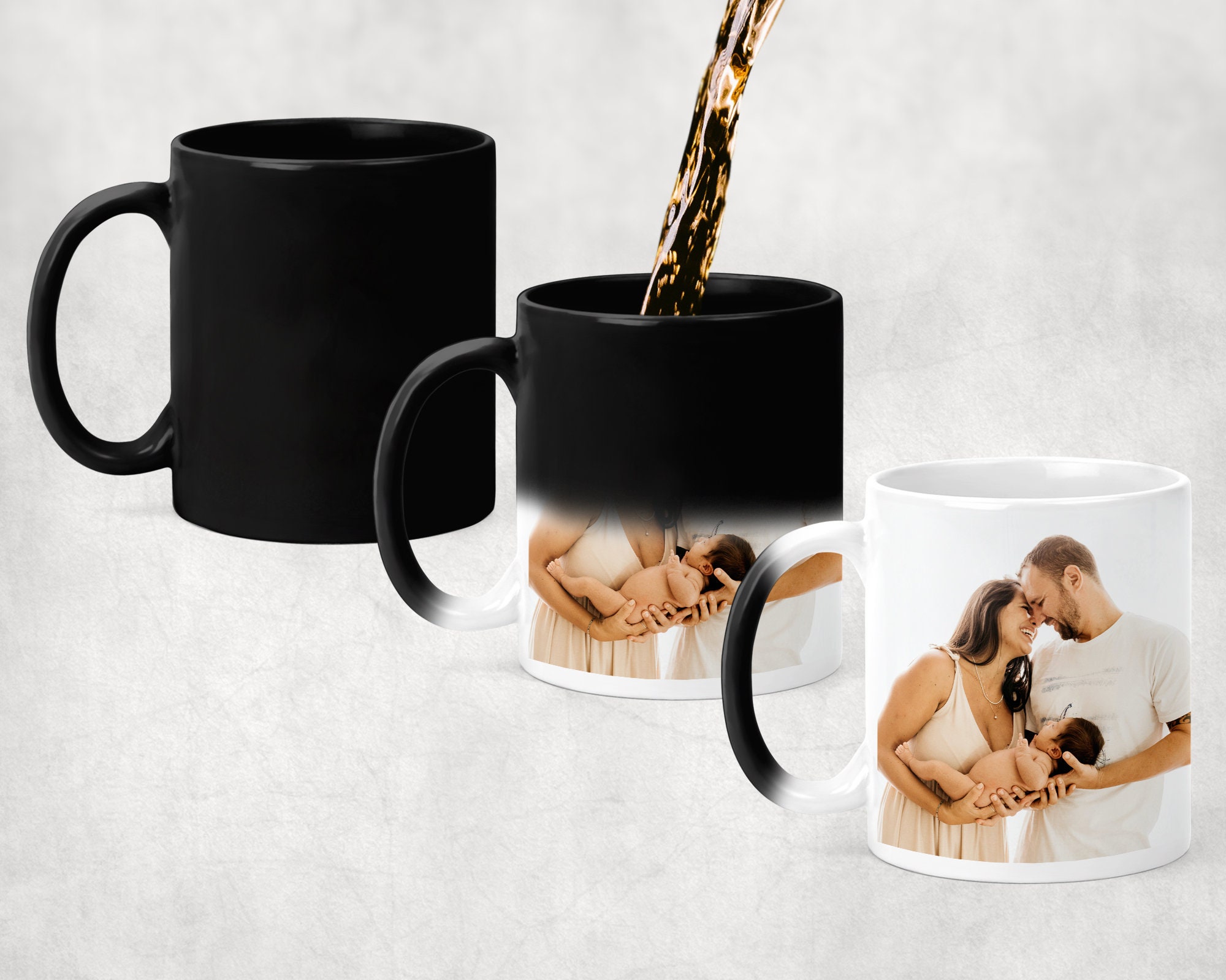 Coffee Tea Images - Gepersonaliseerde Cadeau Mok, Elke Foto Logo