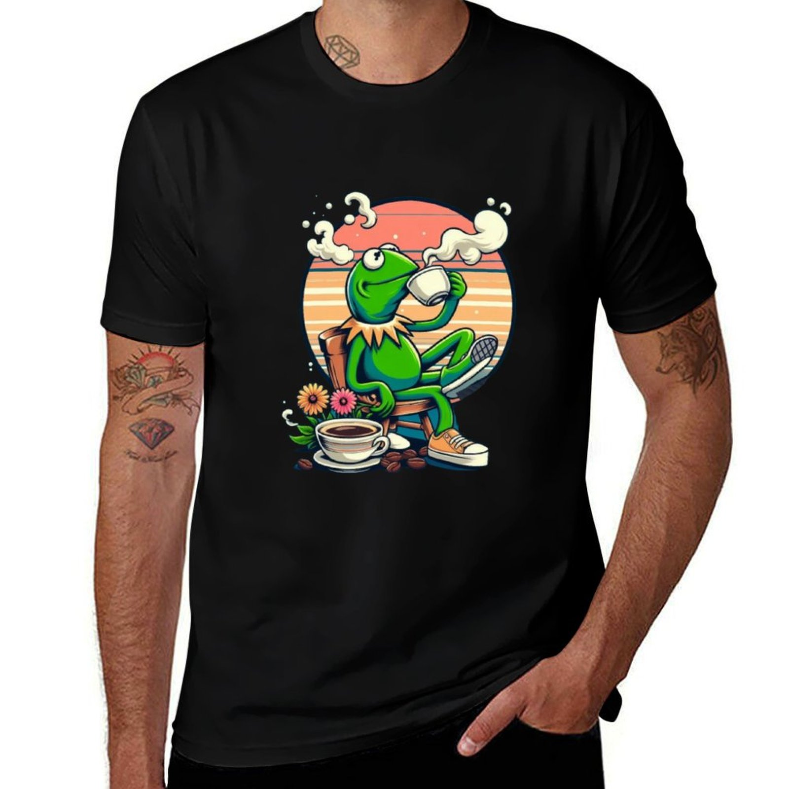 Kermit drinkt thee gif. De gra - Coffee Tea Festival recensie en prijs