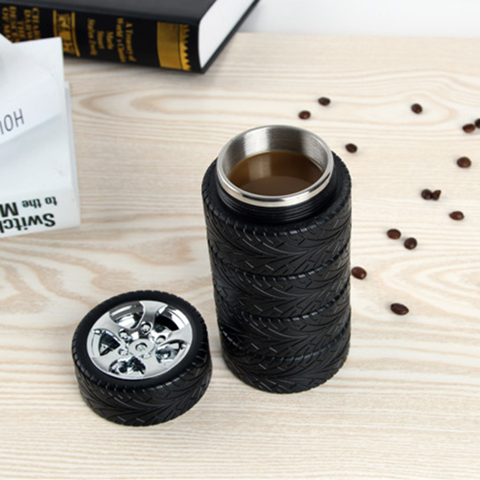 Creatieve bandenbeker, roestvr - Young Tea Coffee recensie en prijs