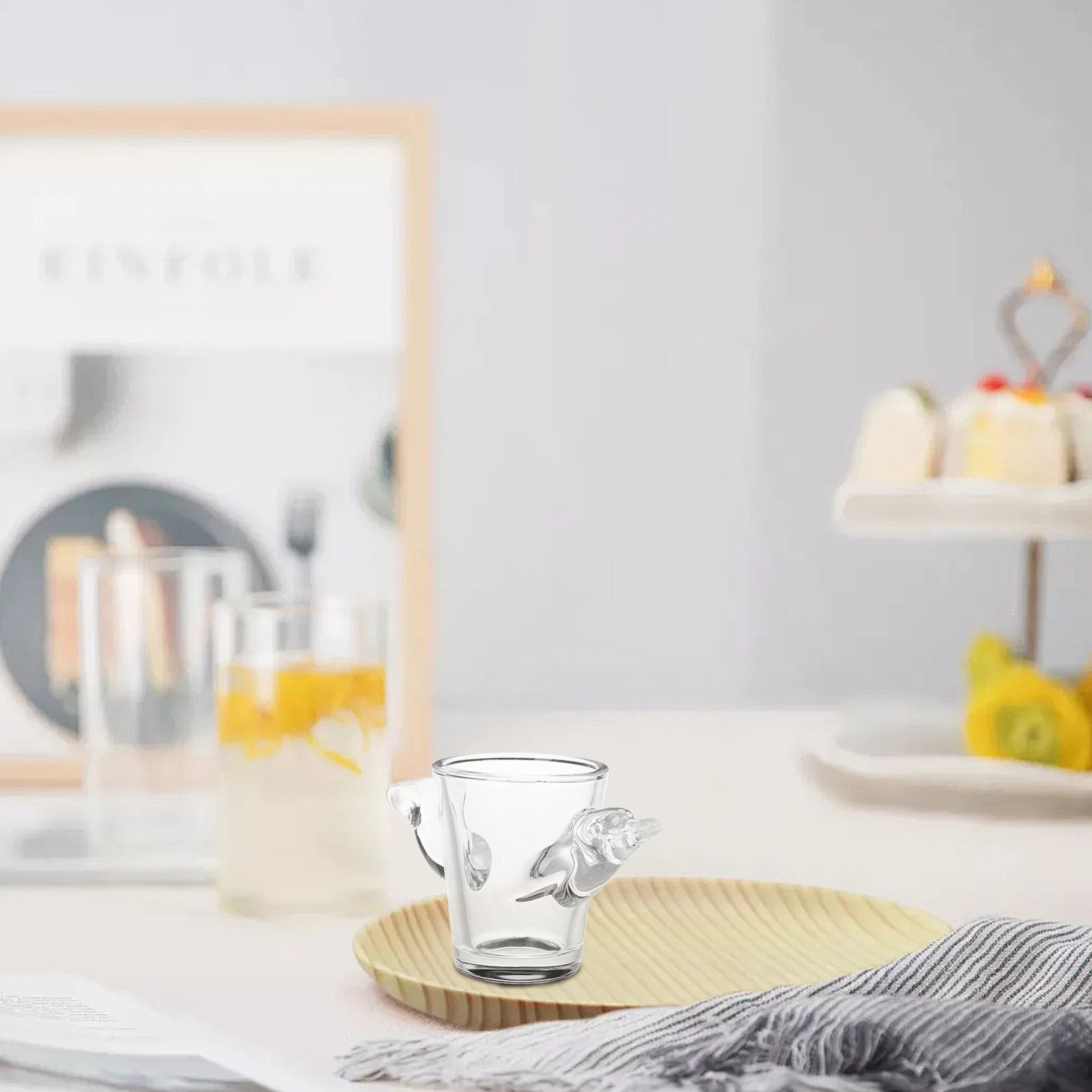 Doorzichtige mini shotglaasjes - Coffee Tea Vodka recensie en prijs