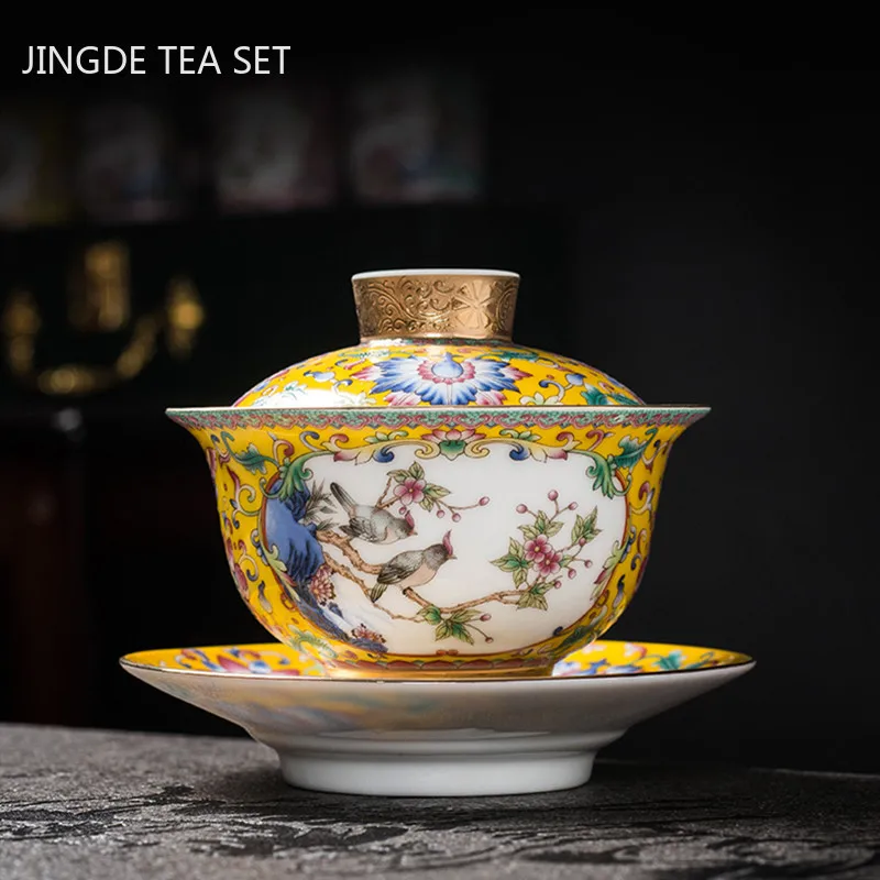 Jingdezhen Emaille Kleur Keram - Coffee Tea Set Up recensie en prijs