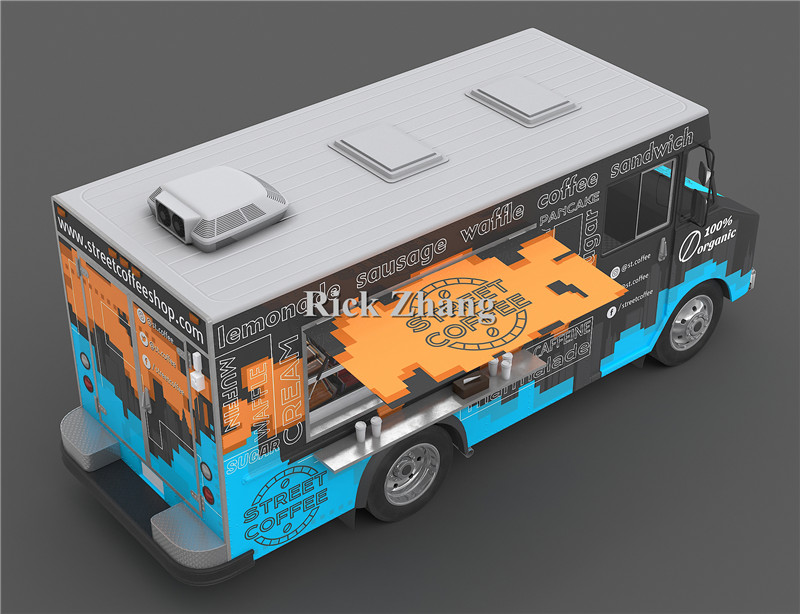 Mobiele elektrische voertuig F - Coffee Tea Vendor recensie en prijs