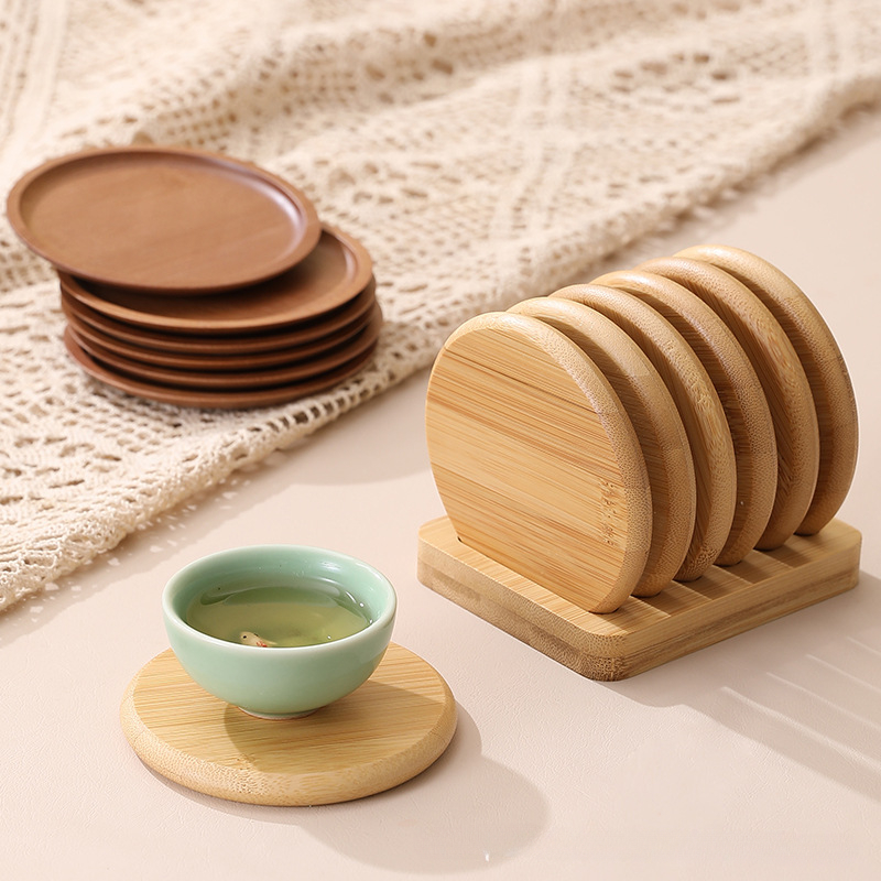 Bamboe Ronde Onderzetter Anti- - Coffee Tea Place recensie en prijs
