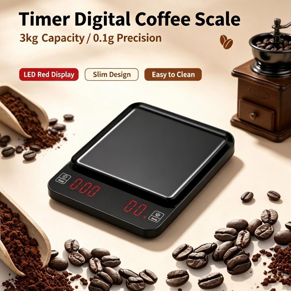 3kg/0.1g Hoge Precisie Digital - Coffee & Tea Haus recensie en prijs
