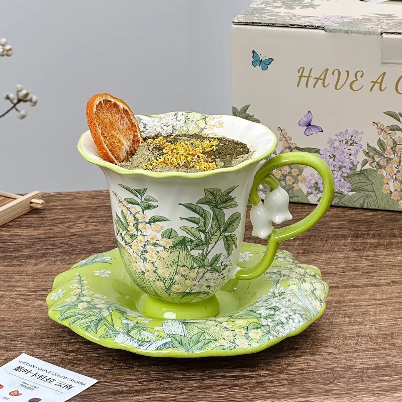 Lelietje-van-dalen bloeiende a - Coffee Tea Set Up recensie en prijs