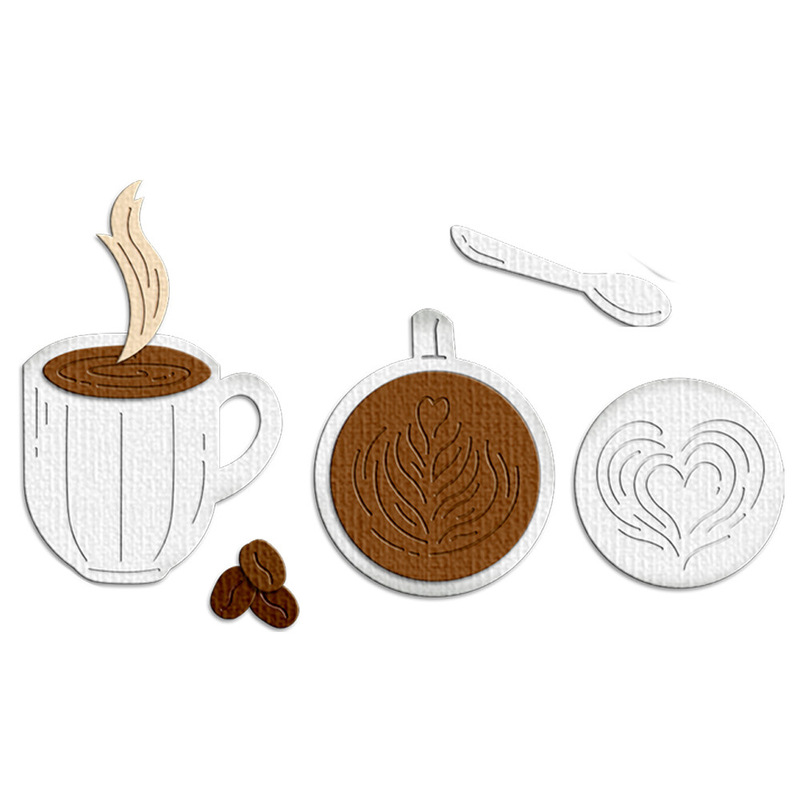 Hart Latte Art Koffiekopje Kof - Coffee Stencil Art recensie en prijs