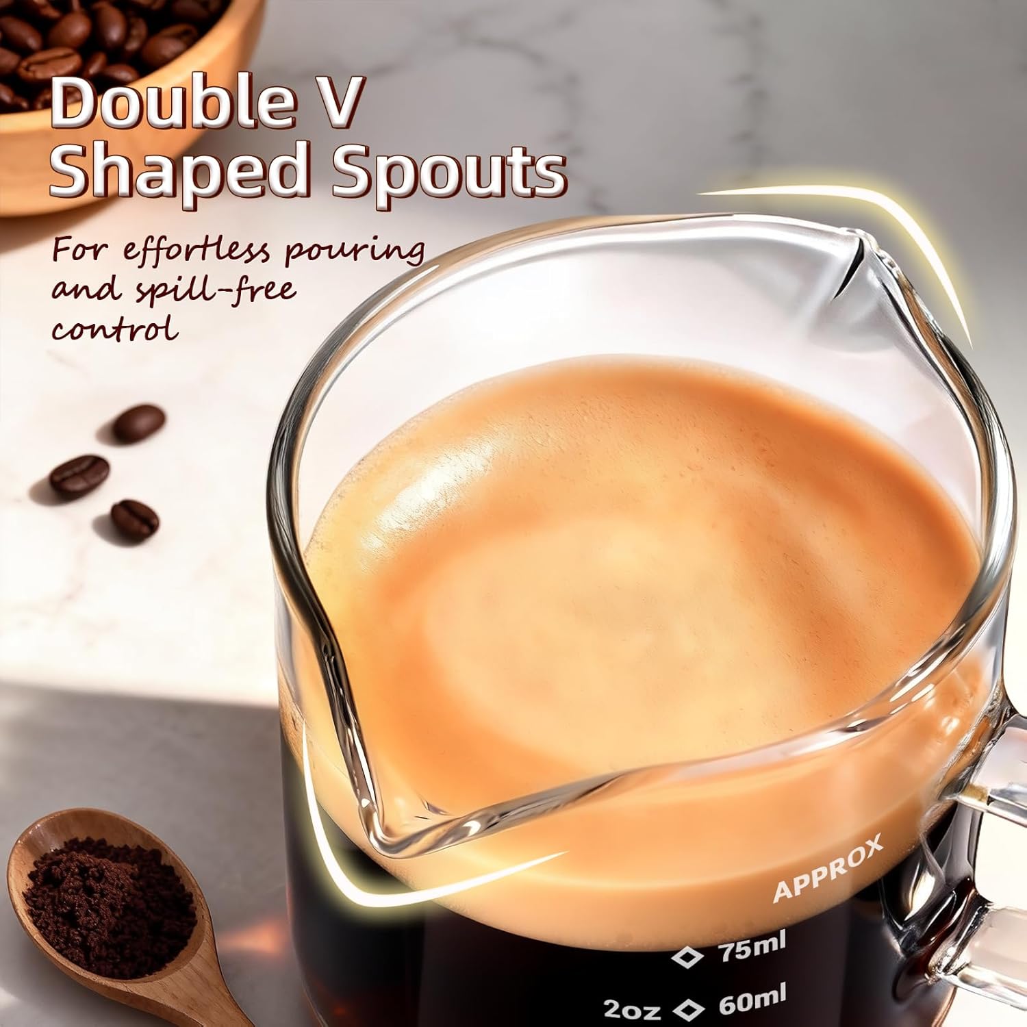 1/2 stuks Espresso Kopjes 2.5o - Coffee Bean Scale recensie en prijs
