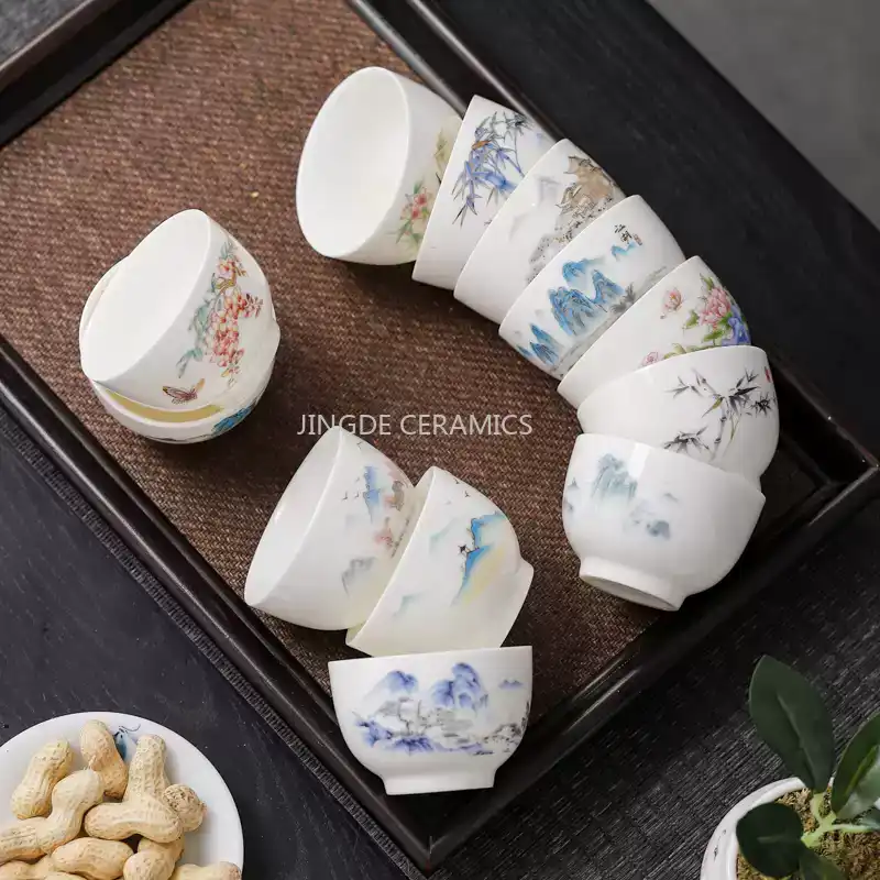 4 STKS Keramische Mini Theekop - Coffee Tea Set Up recensie en prijs