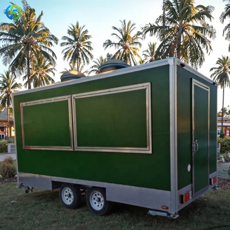 Op maat gemaakte mobiele foodt - Coffee Tea Vendor recensie en prijs