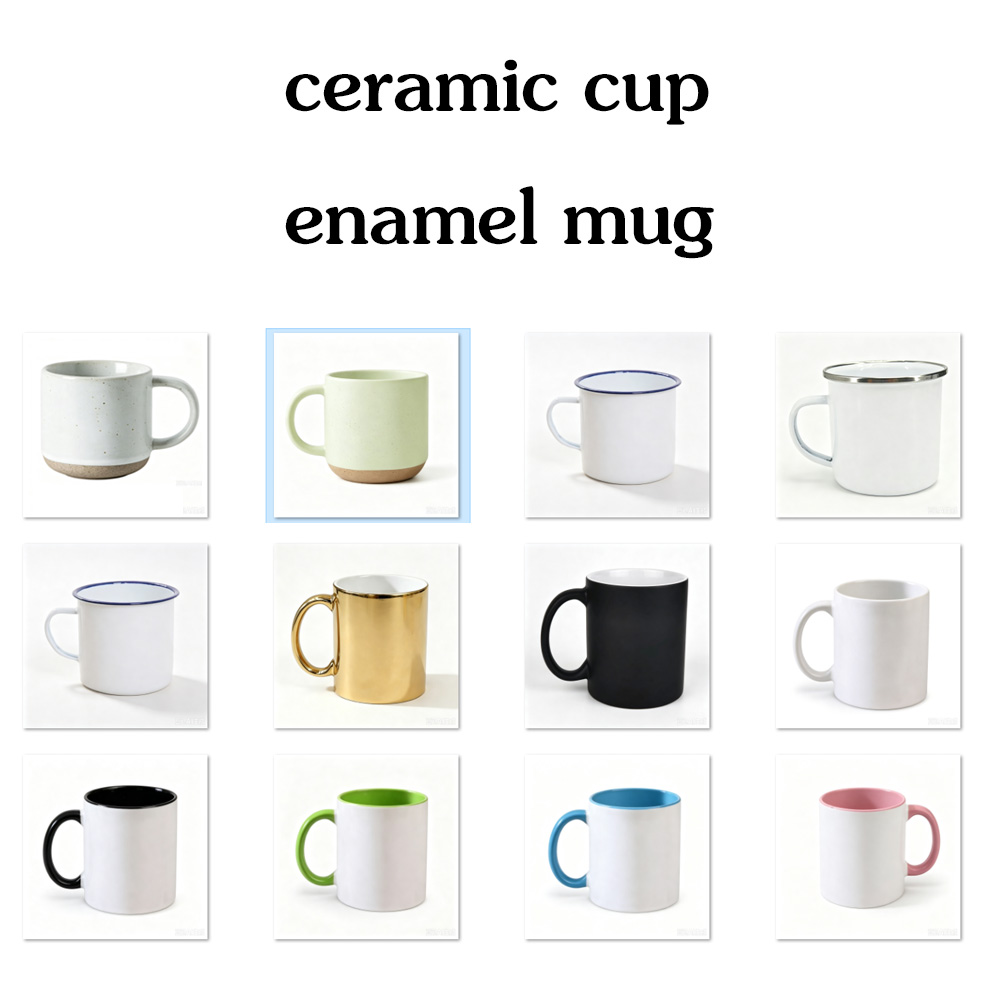 Gepersonaliseerde Emaille Mok  - Coffee Tea Images recensie en prijs
