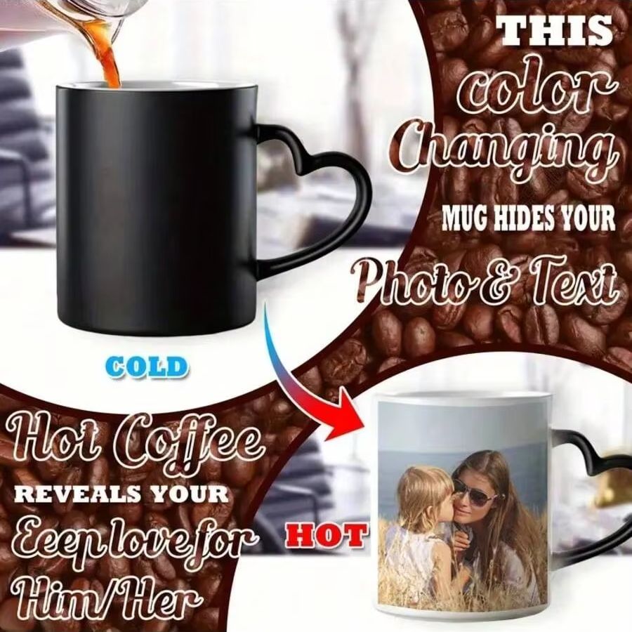 Aangepaste koffiekop met therm - Coffee Tea Images recensie en prijs