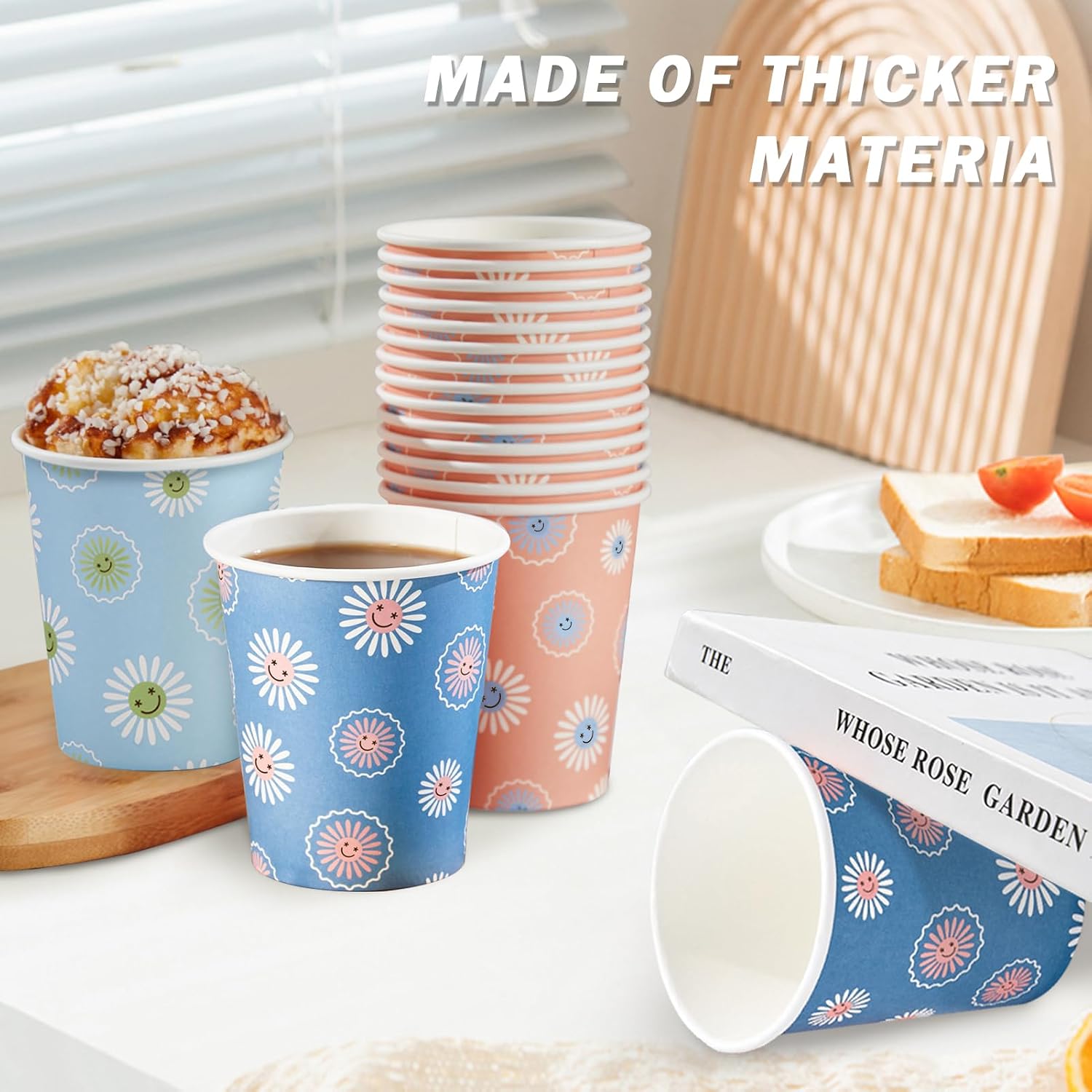 300 stuks 8oz wegwerp papieren - Coffee Tea Images recensie en prijs