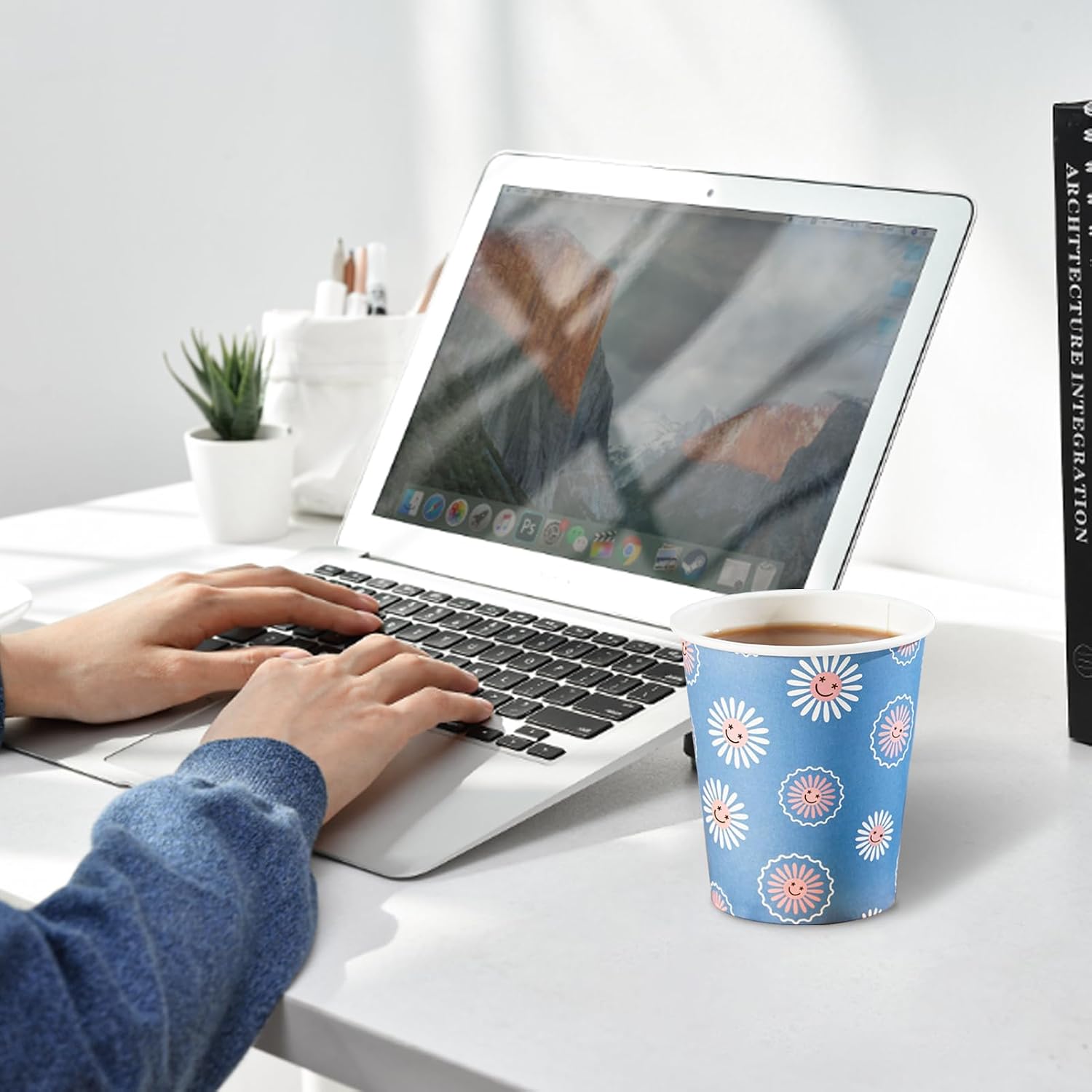300 stuks 8oz wegwerp papieren - Coffee Tea Images recensie en prijs