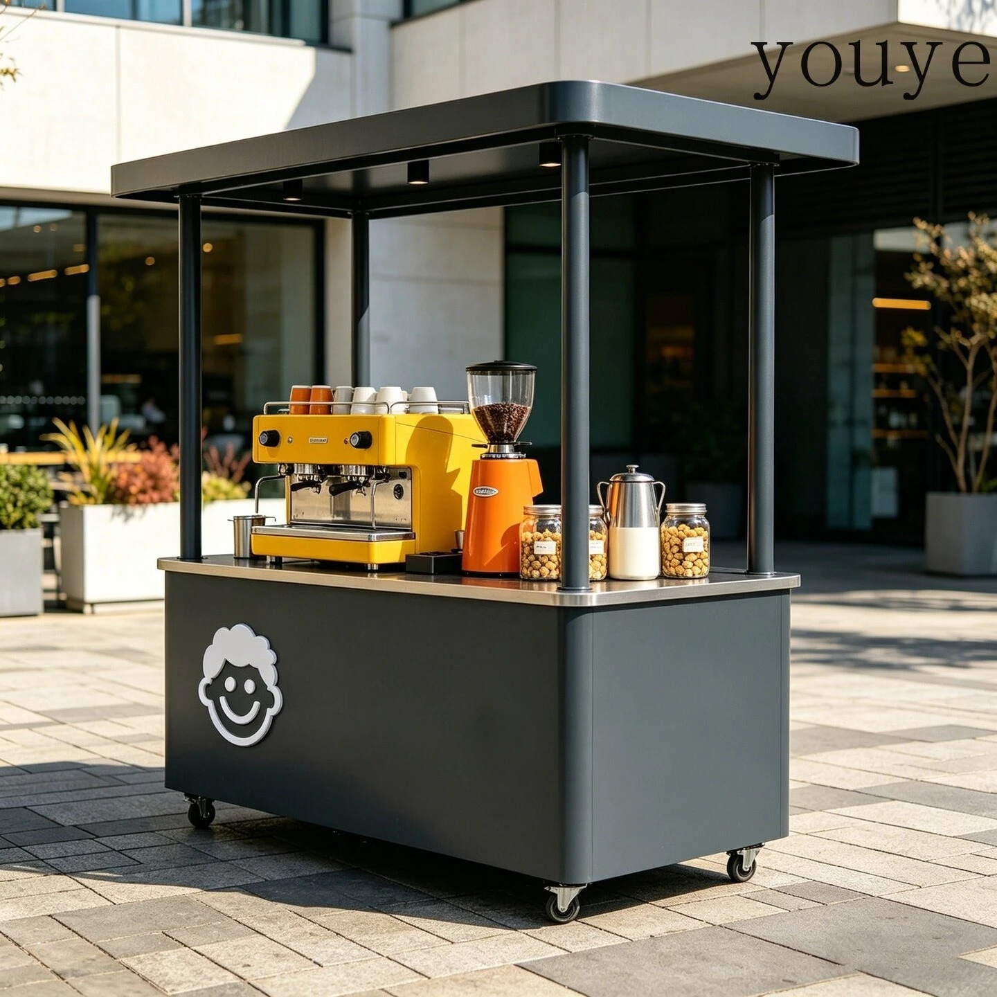 eDJ ijzeren kraampjes, mobiele - Coffee Tea Vendor recensie en prijs
