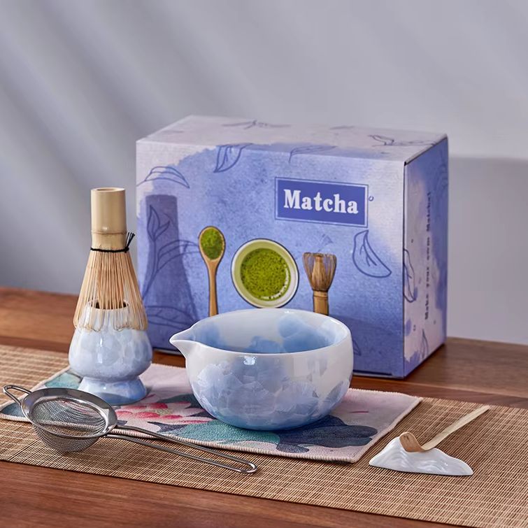 7-delige nieuwe Japanse stijl  - Matcha Whisk Set recensie en prijs