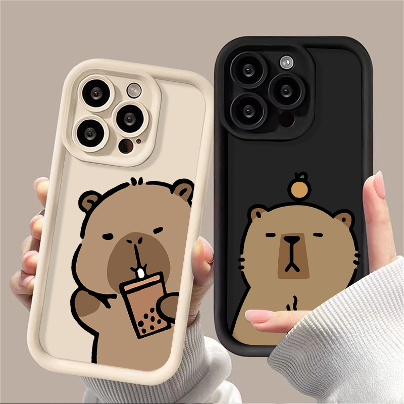 Cartoon Leuke Capibara Case vo - Coffee Plus Tea recensie en prijs