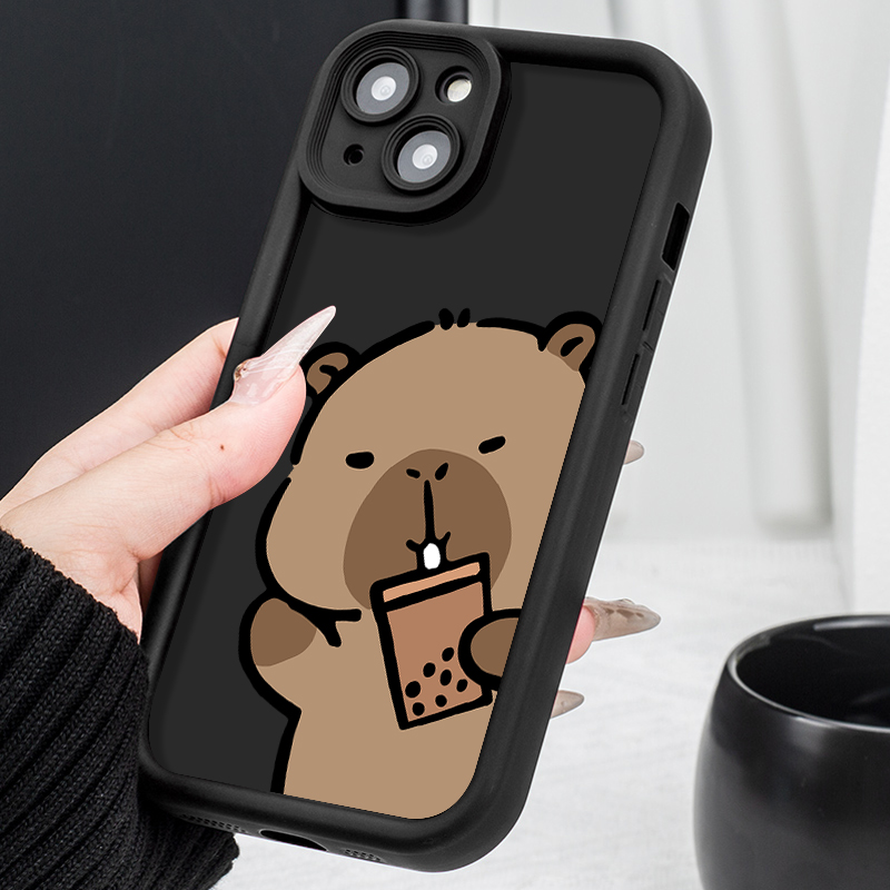Cartoon Leuke Capibara Case vo - Coffee Plus Tea recensie en prijs