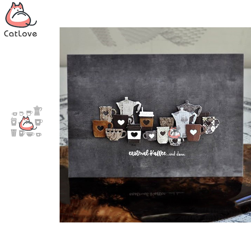 Catlove Koffiekopje Metalen St - Coffee Stencil Art recensie en prijs