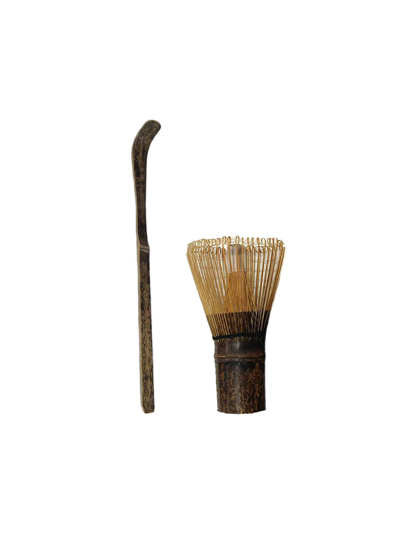 2/4 stuks paarse bamboe garde  - Matcha Whisk Set recensie en prijs