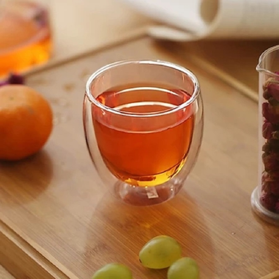 Dubbelwandige glazen koffiemok - Coffee Tea Set Up recensie en prijs