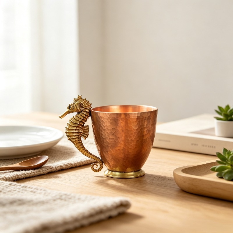 Originele koperen koffiemok, z - Coffee To Tea Meaning recensie en prijs