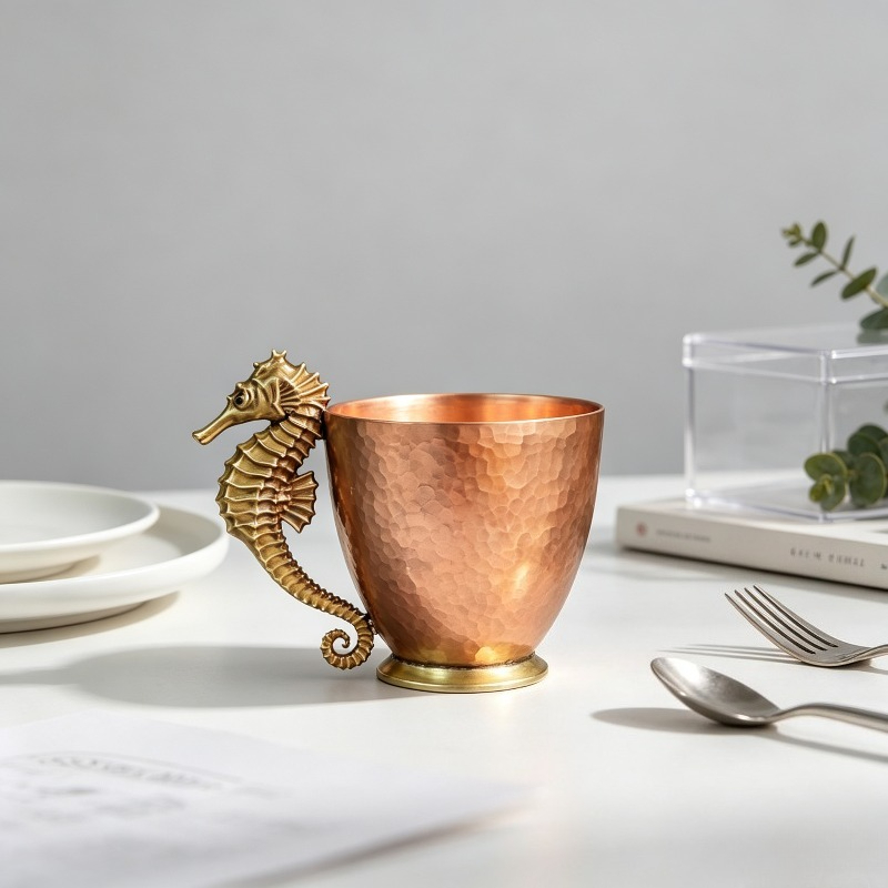 Originele koperen koffiemok, z - Coffee To Tea Meaning recensie en prijs