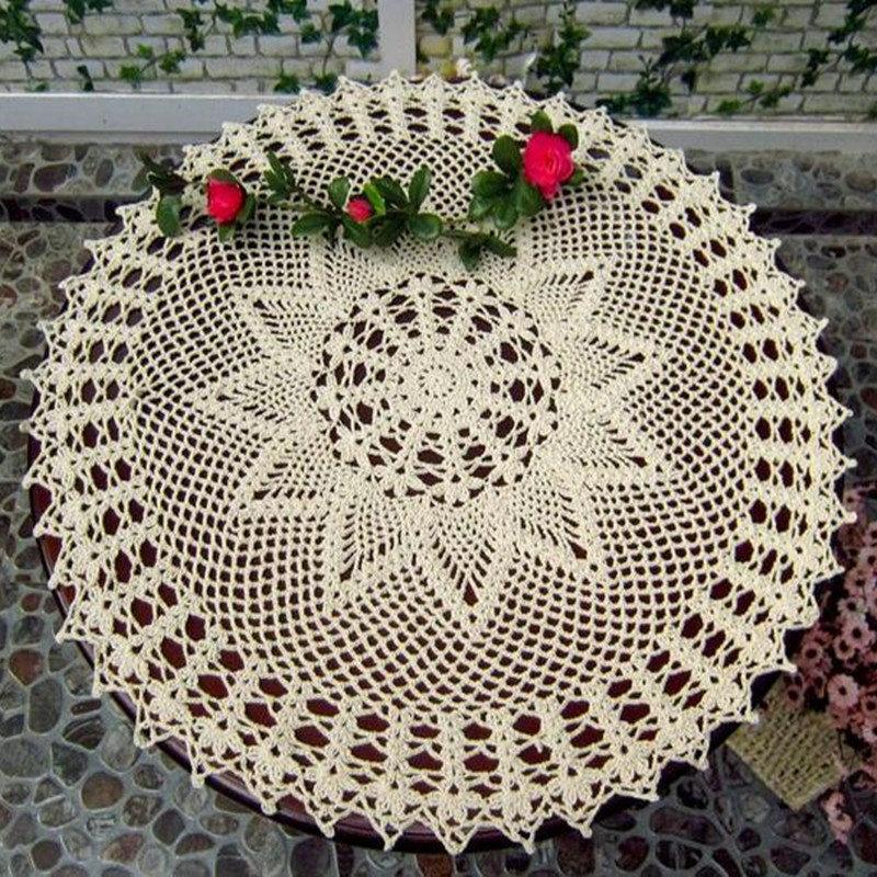 50cm Moderne Kant Katoenen Ron - Coffee Tea Place recensie en prijs
