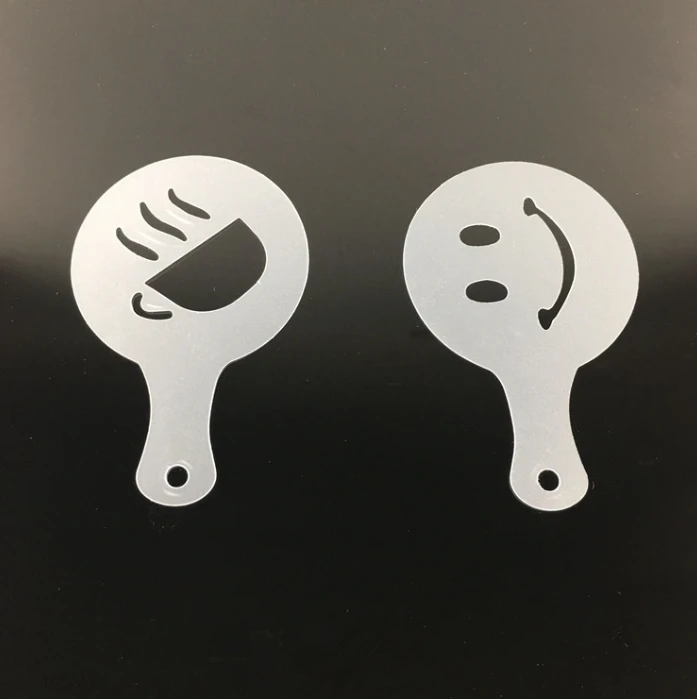 16 stks/set Koffie Schimmel La - Coffee Stencil Art recensie en prijs
