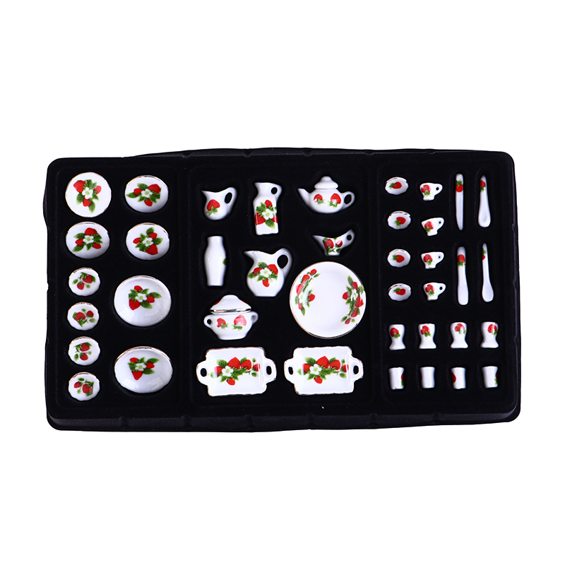 1 Set 1:12 Miniatuur Poppenhui - Coffee Tea Set Up recensie en prijs