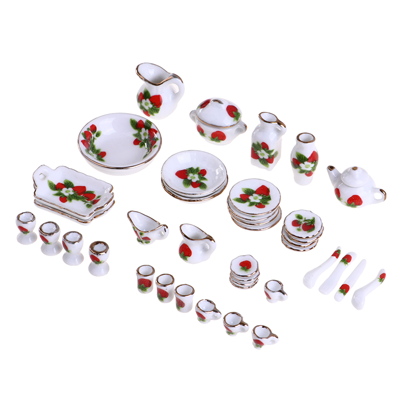 1 Set 1:12 Miniatuur Poppenhui - Coffee Tea Set Up recensie en prijs