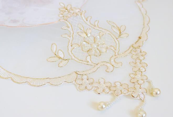 Luxe Sequin Lace Borduren Tafe - Coffee Tea Place recensie en prijs