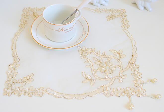 Luxe Sequin Lace Borduren Tafe - Coffee Tea Place recensie en prijs