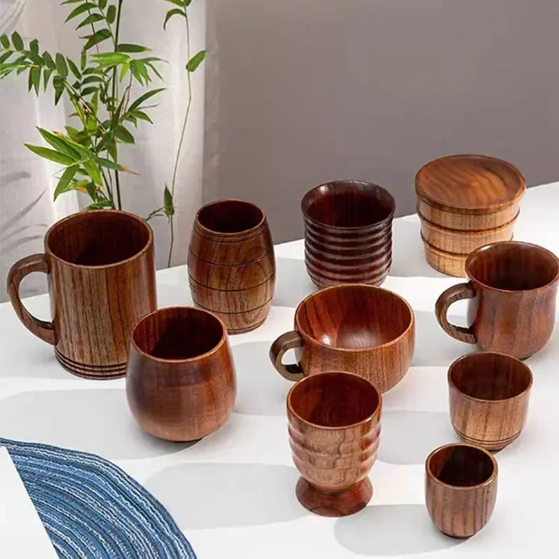 Houten Grote Buik Cups Japan S - Coffee Plus Tea recensie en prijs