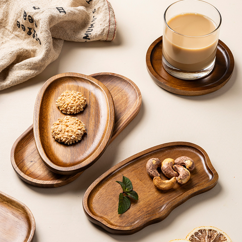 1 stks Japanse Acacia Houten T - Coffee Tea Images recensie en prijs