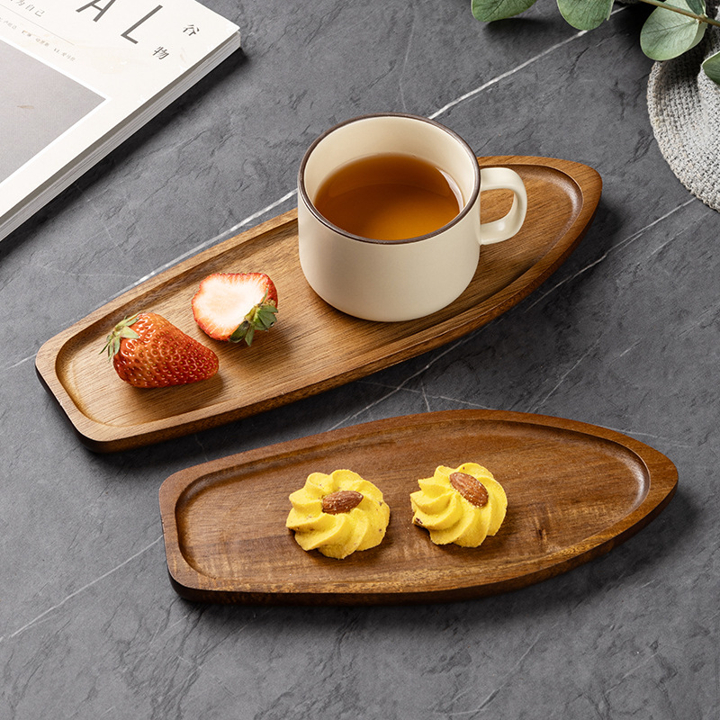 1 stks Japanse Acacia Houten T - Coffee Tea Images recensie en prijs