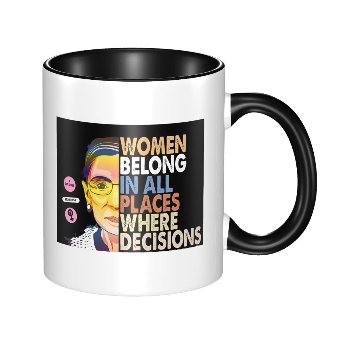 RBG Ruth Bader Ginsburg Vrouwe - Coffee Tea Place recensie en prijs
